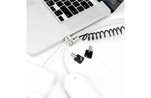 UNIVERSAL COILED SECURITY CABLE LOCK